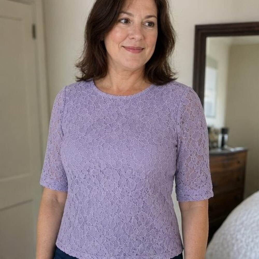 Olive Tunic Blouse - Picture 2 of 6